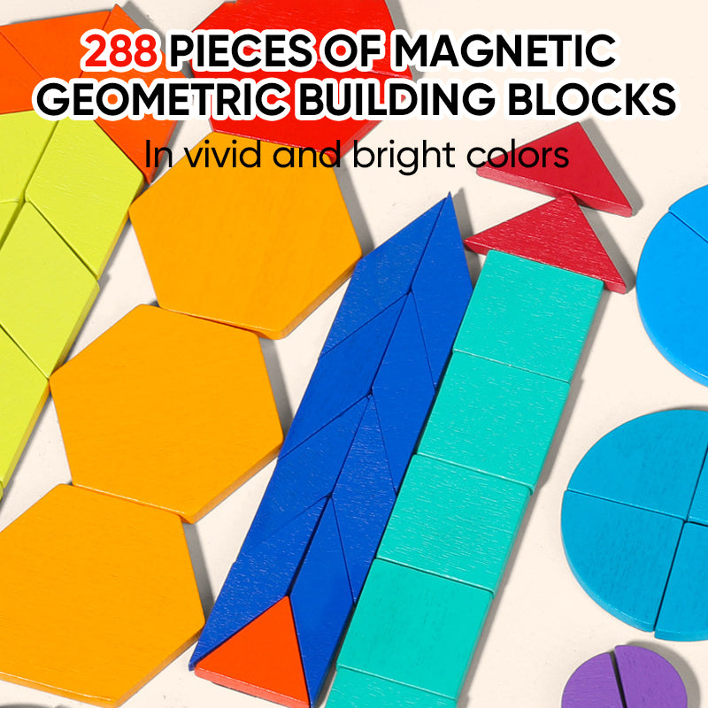 Wooden Creative Magnetic Puzzle