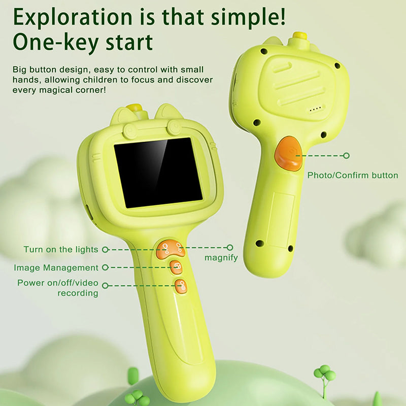 Kids Outdoor Exploration Handheld Endoscope