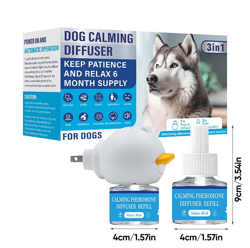 [US Plug] Pet Calming Pheromone Diffuser Kit
