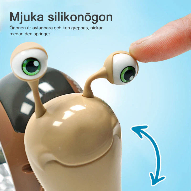 Ljusande snigelleksak