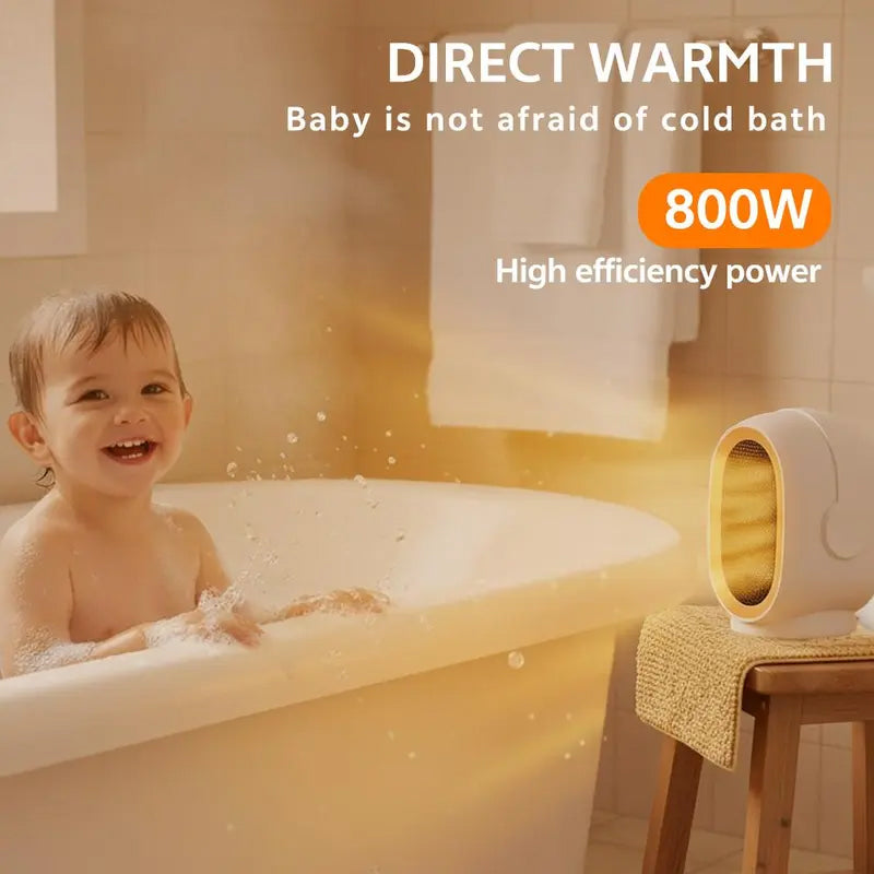 Desktop Electric Space Heater for Home Use