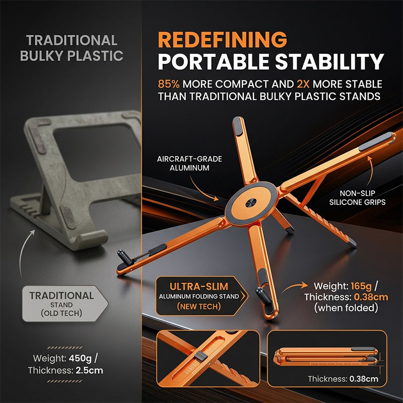 The Ultimate 4-in-1 Support for Phone, Tablet & Laptop