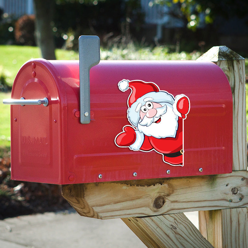 Magnetiska klistermärken med jultema