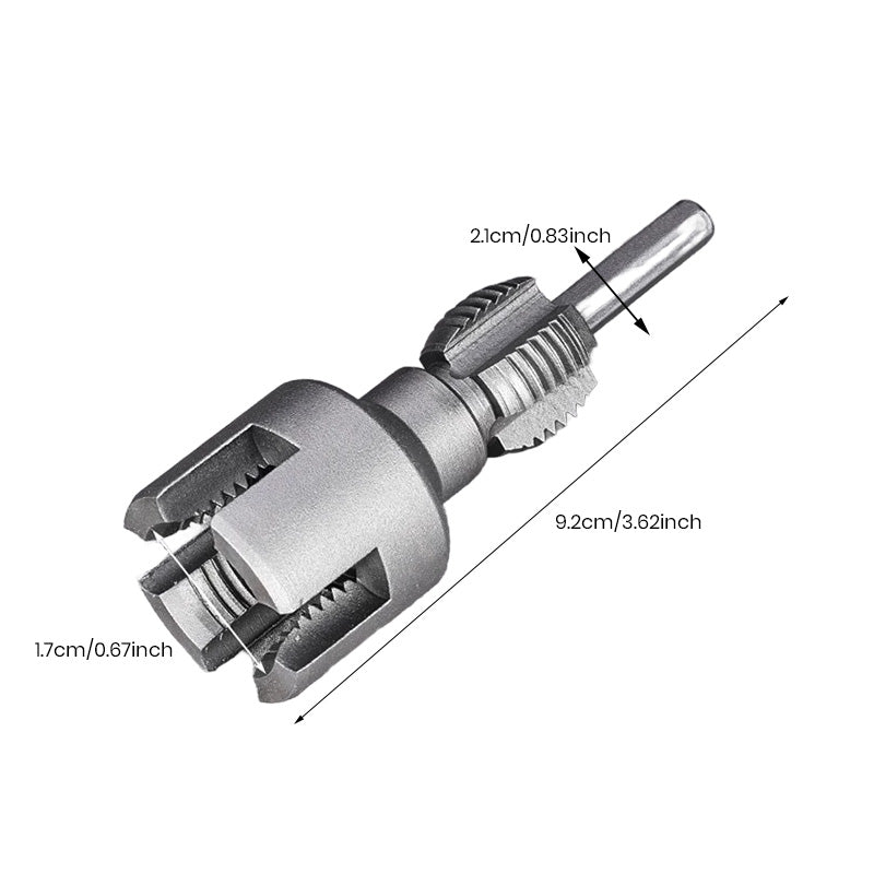 Integrated Internal & External Pipe Threading Tool
