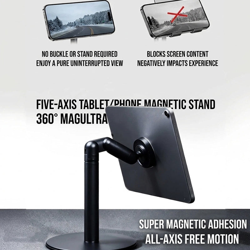 MagUltra 360° Universal Magnetic Desktop Stand