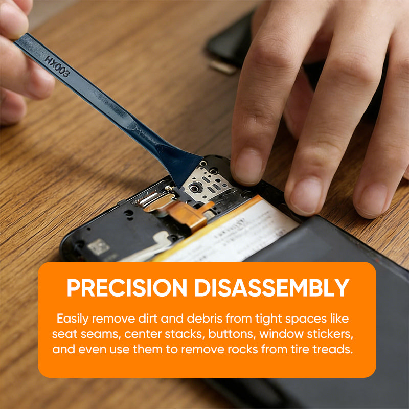 Multi-Purpose Hardened Carbon Fiber Pry Tool Kit