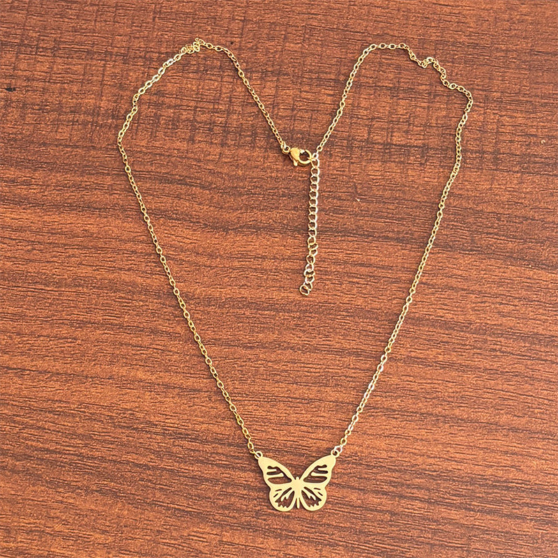 Light Luxury Aircraft Necklace