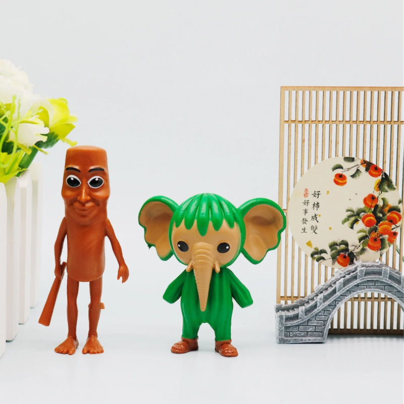 6/8 pcs 1 Set Plastic Toy Action Figure