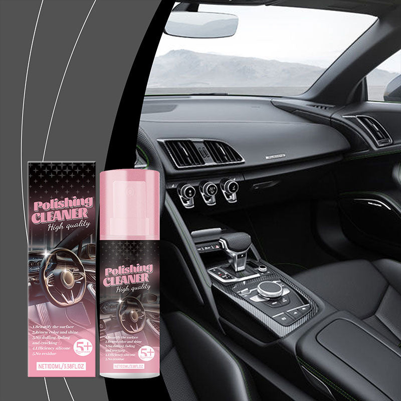Car Interior Cleaning & Polishing Kit – Gentle Leather Care and Restoration Set