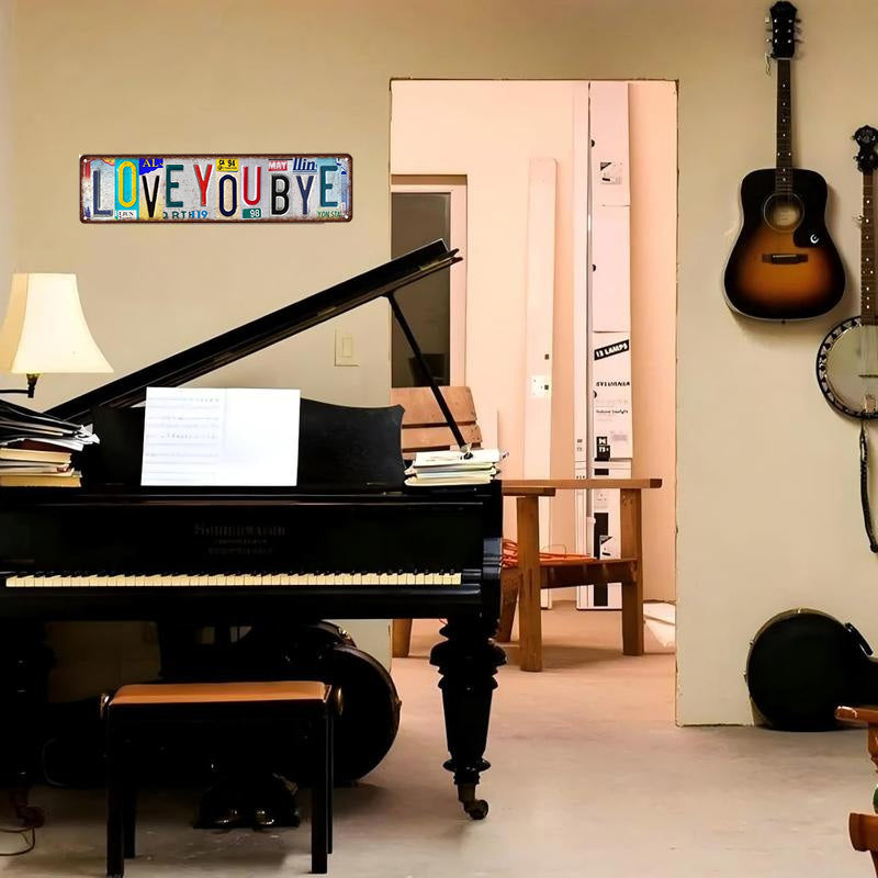 Tinplate decorative metal painting