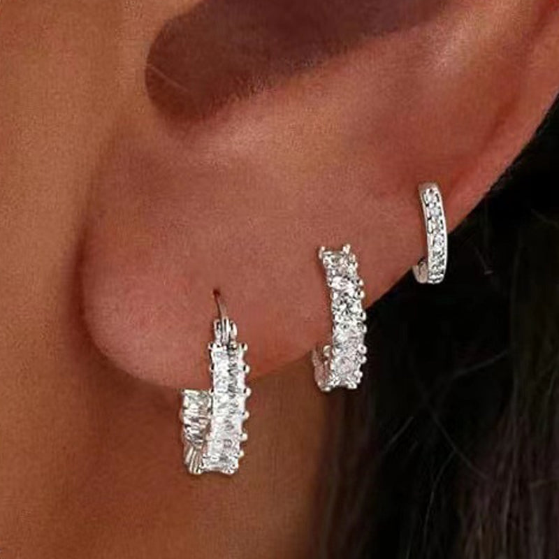 14K Gold-Plated Hoop Earrings