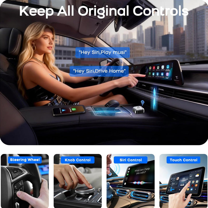 Wireless CarPlay & Android Auto Adapter