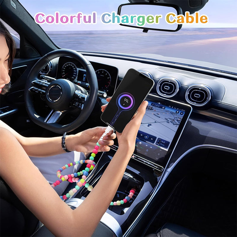 Pearl Beaded Data Cable