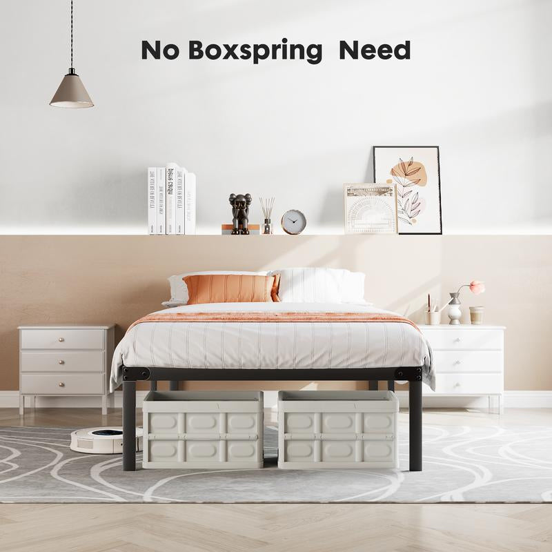 Assembled iron bed