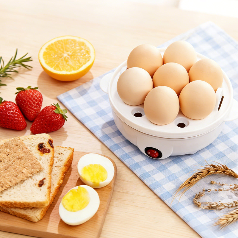 Rapid Electric Egg Cooker & Multi-Purpose Food Steamer