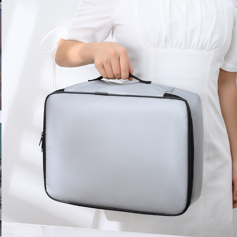 Waterproof And Fireproof Lockable Document Storage Bag