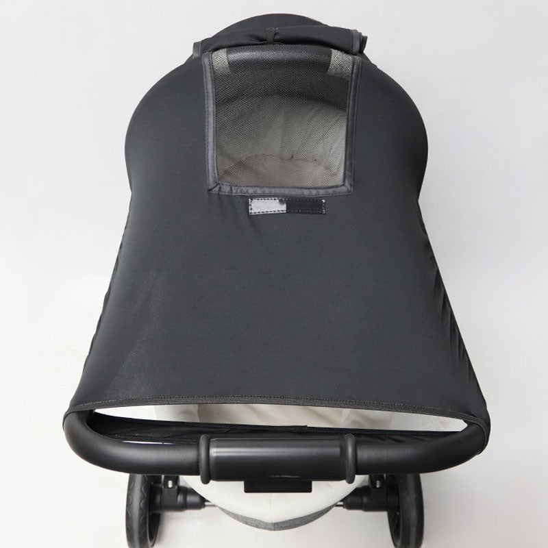 UV Protective Baby Stroller Sunshade with Top Opening