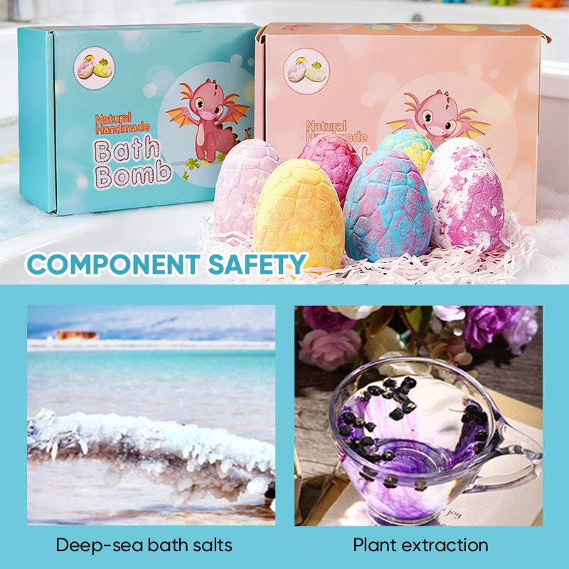 Kids Dinosaur Egg Bath Bombs