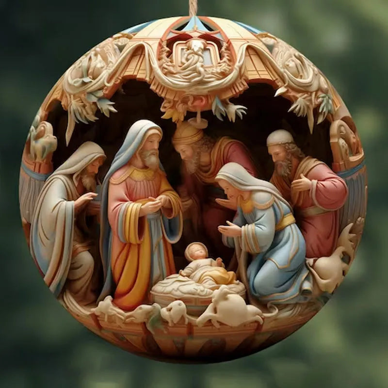 Nativity julprydnad