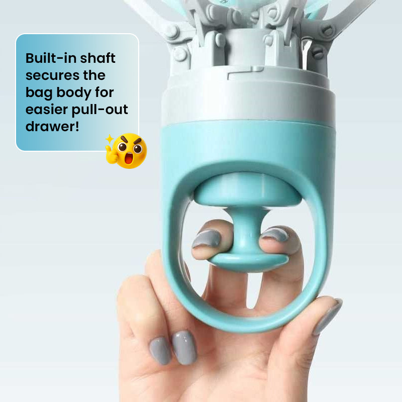 Portable Six-claw Pet Poop Scooper