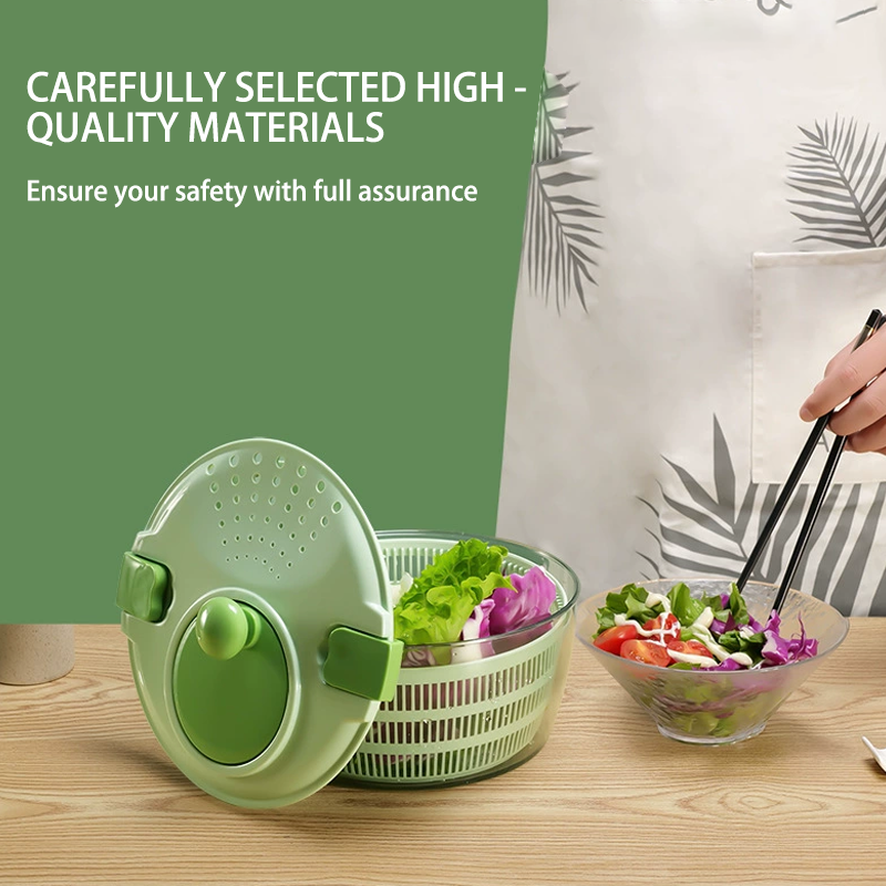 Hand-cranked fruit and vegetable dehydrating basket