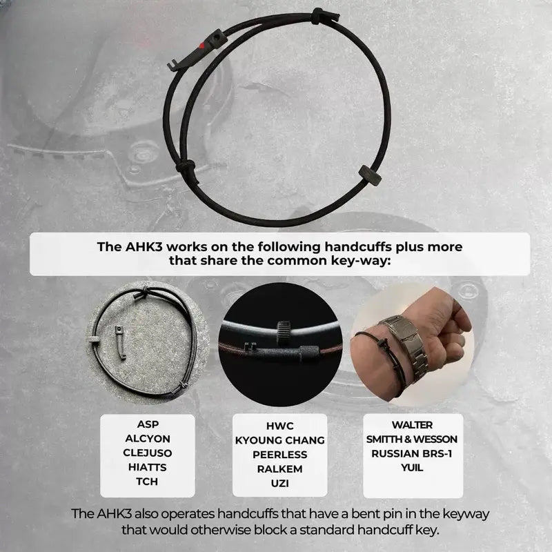 Emergency Window Breaker Bracelet (with integrated key)