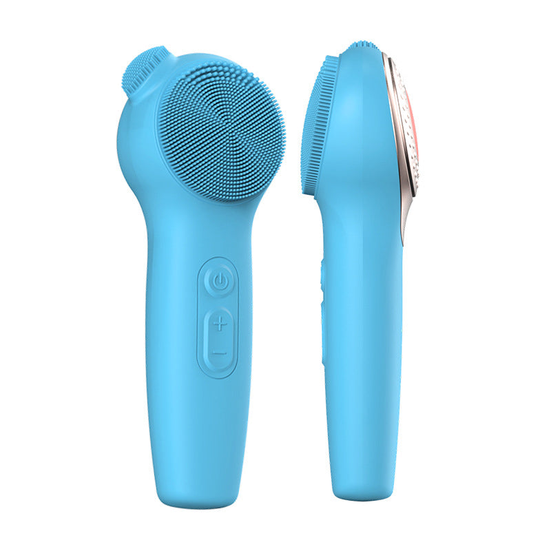 Heated Silicone Facial Cleansing Device