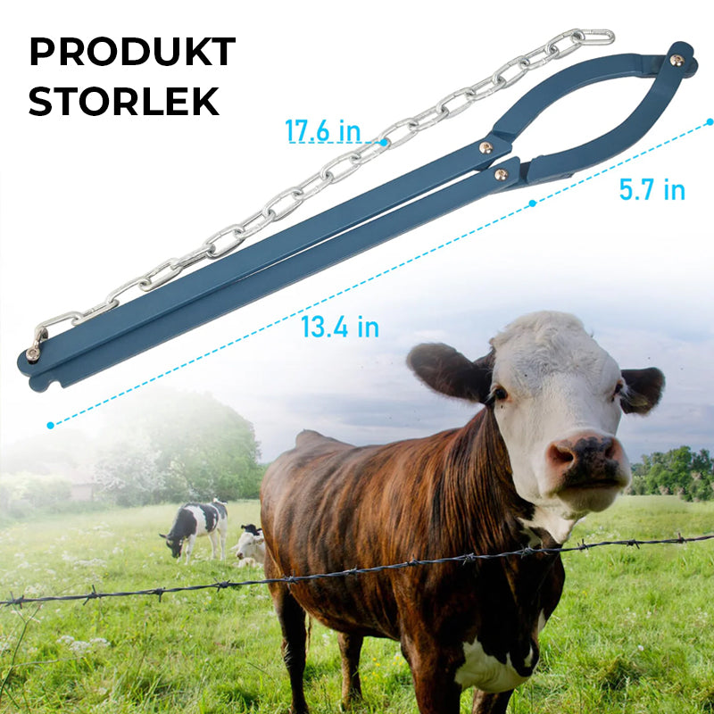 Manuell stängselreparationshållare