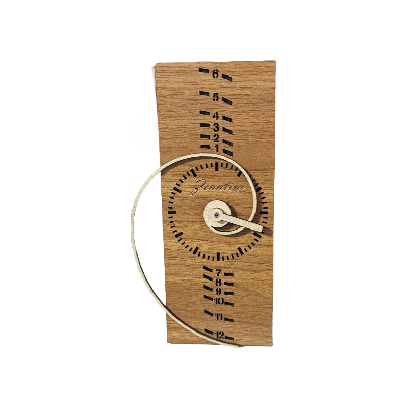 Handcrafted Fibonacci Spiral Clock