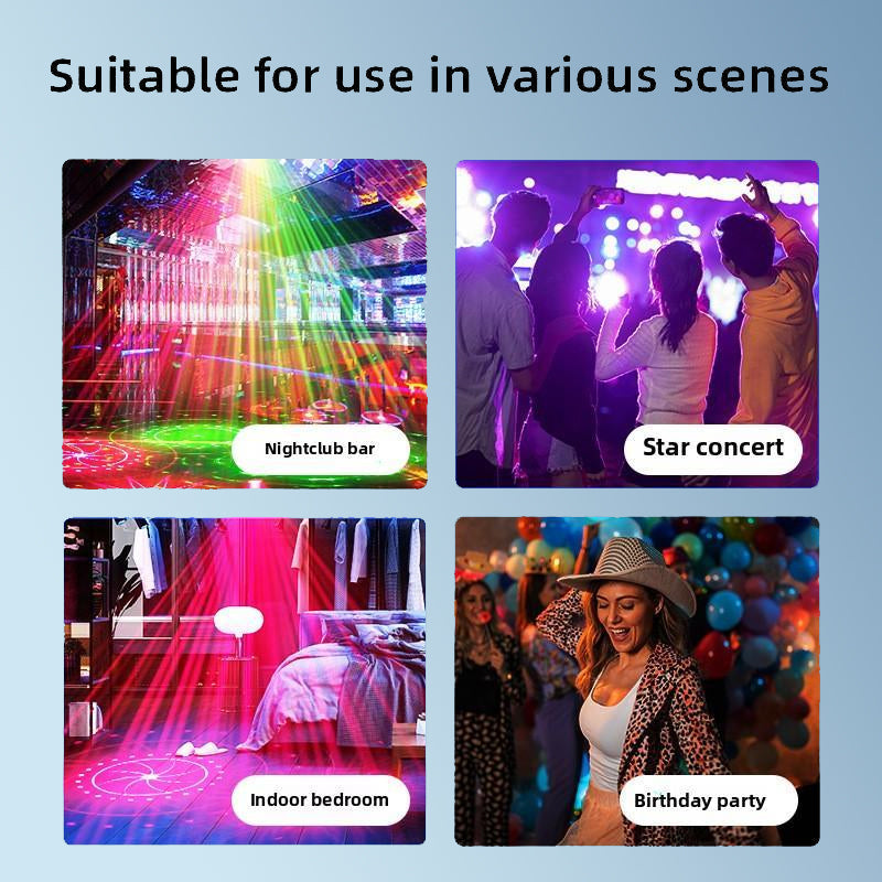 Portable Mini Cylinder Laser Stage Light
