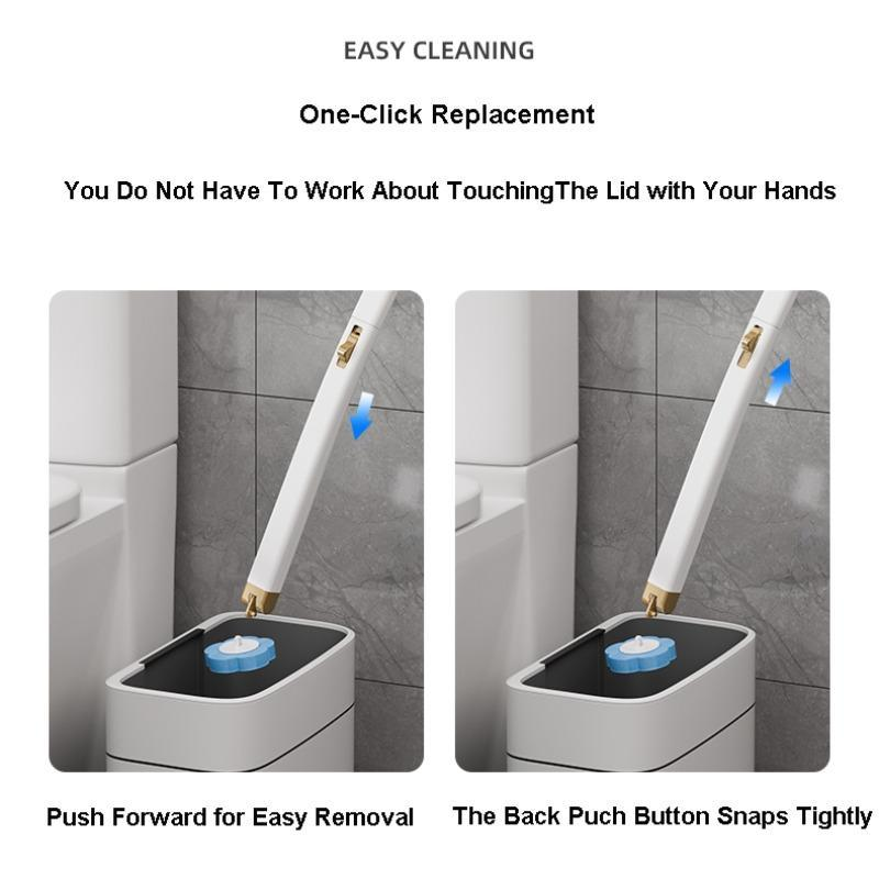 Wall Mounted Toilet Brush Set