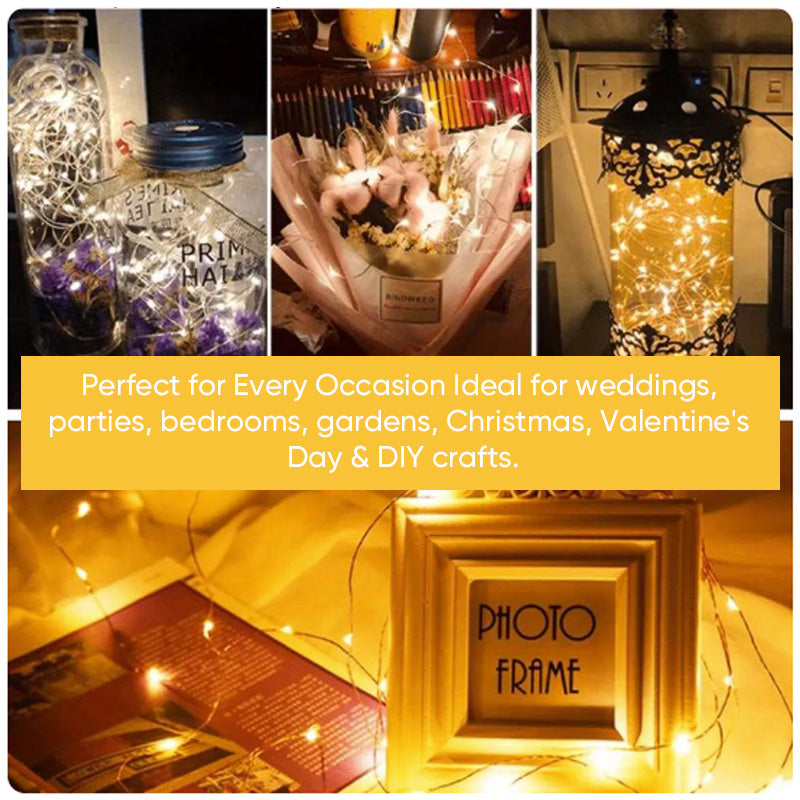 Warm White 2M Starry String Lights