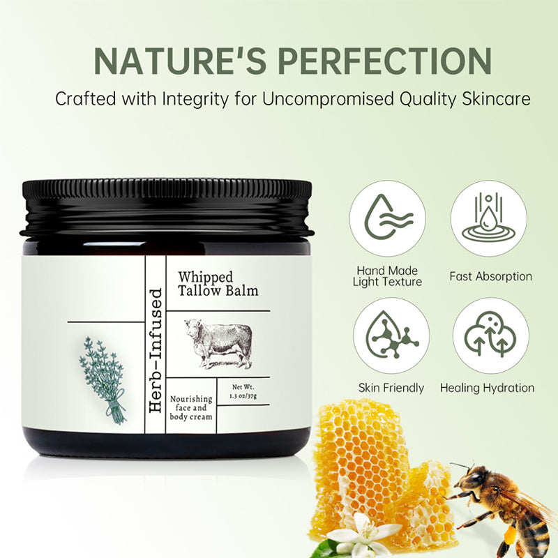 Herb-Infused Whipped Tallow Balm