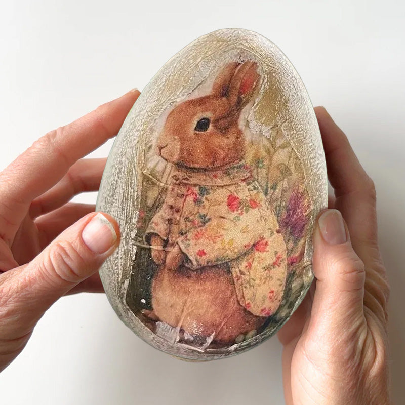 Vintage Rabbit Easter Eggs