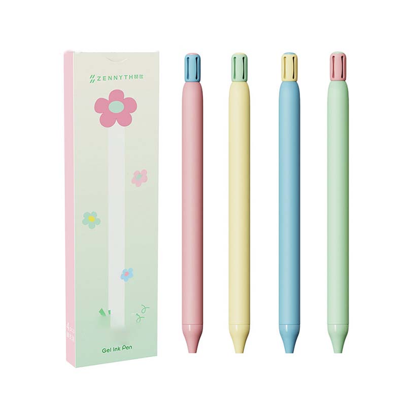 Minimalist Press Type Quick Drying Carbon Gel Pens