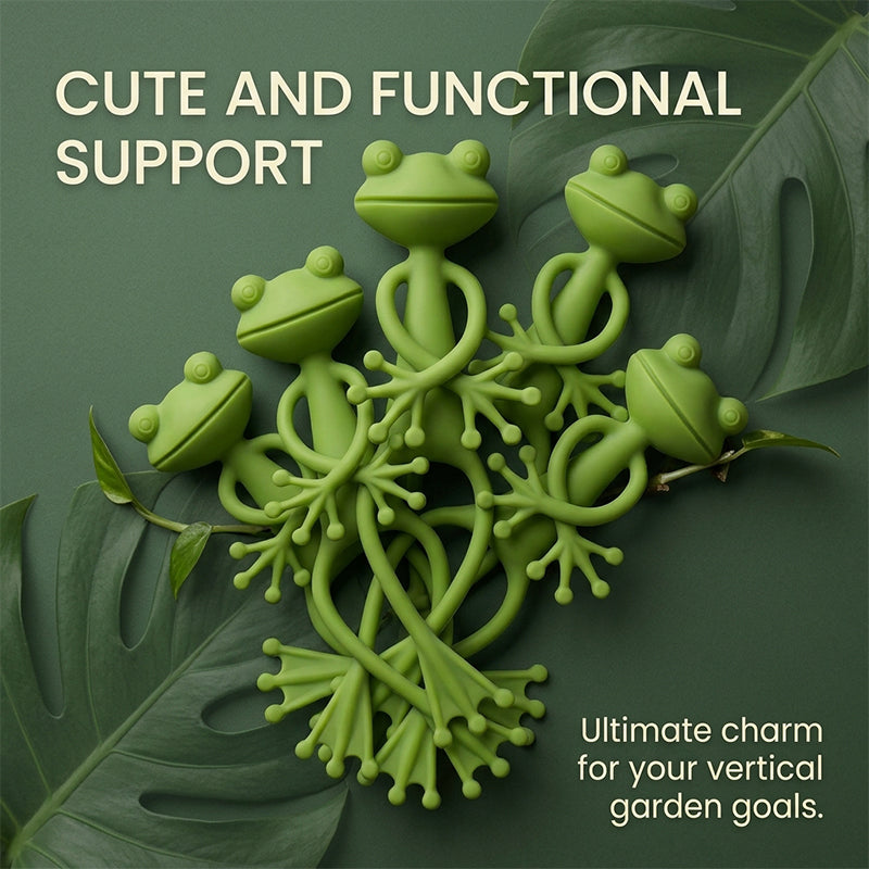 Multifunctional Bendable Frog Plant Ties & Organizers