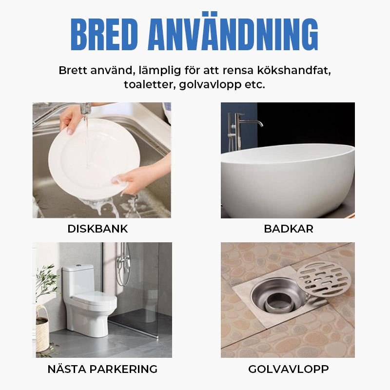 Multifunktionellt rörmuddringsmedel