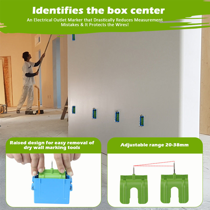 Drywall Outlet Box Marking Locators