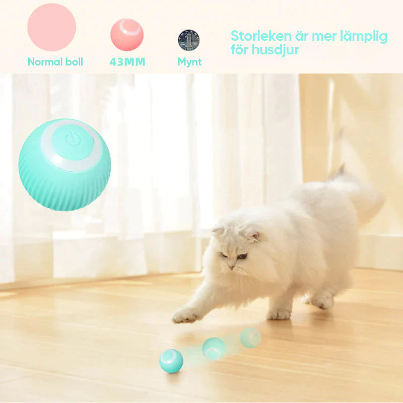 【STORT UTFÖRSÄLJNING】Smart Cat Interaktiva Bollleksaker
