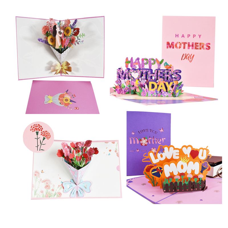 3D Pop-Up Mother's Day Cards