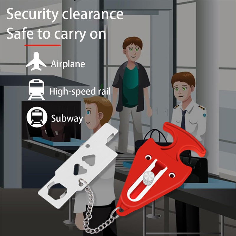 2-in-1 Door Lock for Travel