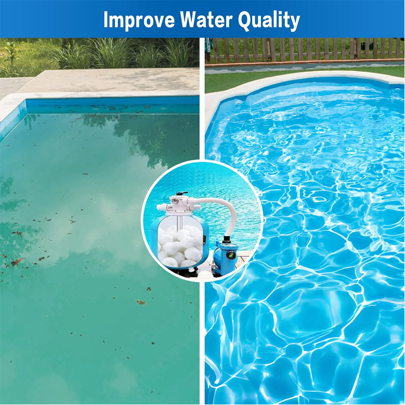 Pool filter balls
