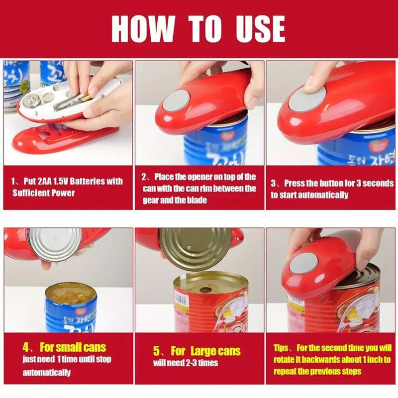 Automatic Electric Can Opener