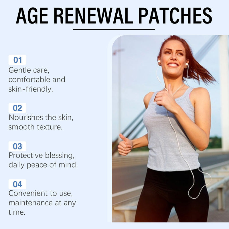 30 Pack Age Rewind Patches, NAD+ Patches