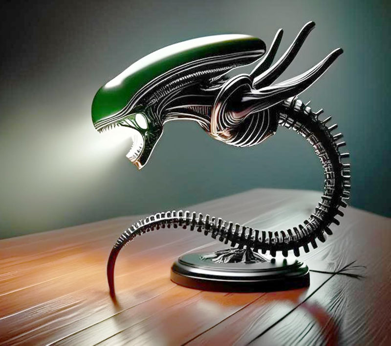 Alien LED Desk Lamp Light Fixture