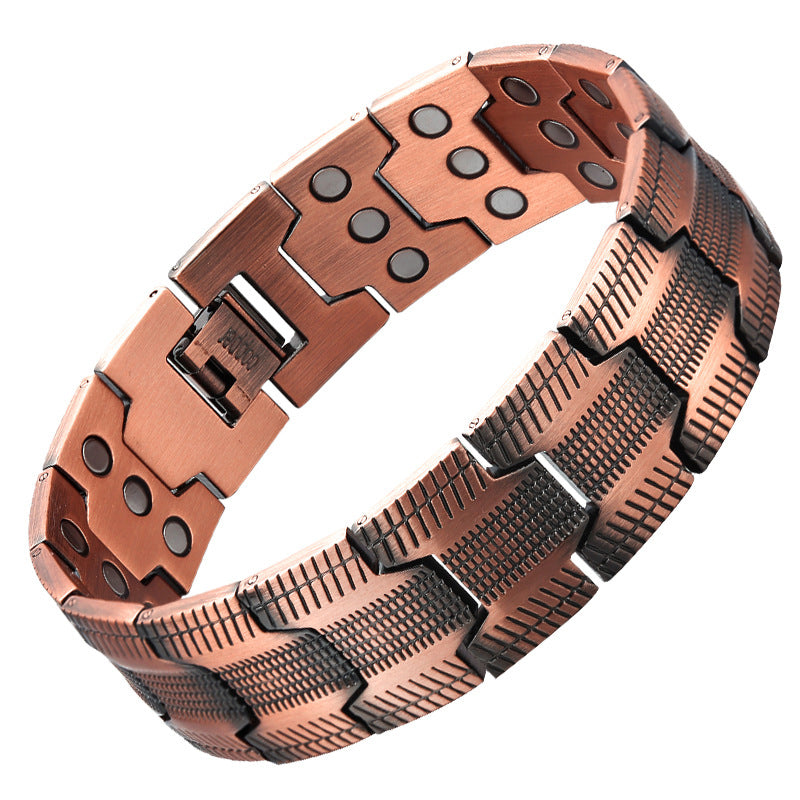 Ultra-Strength Magnetic Copper Bracelet for Pain Relief & Wellness