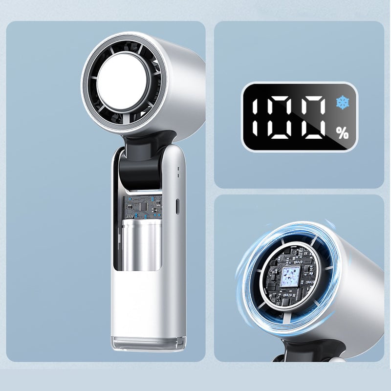 Bärbar handhållen turbofläkt