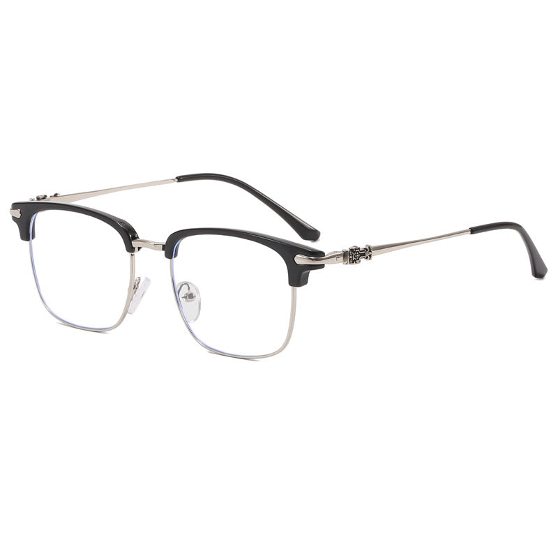 Classic Thick Square Frame Clear Lens Glasses