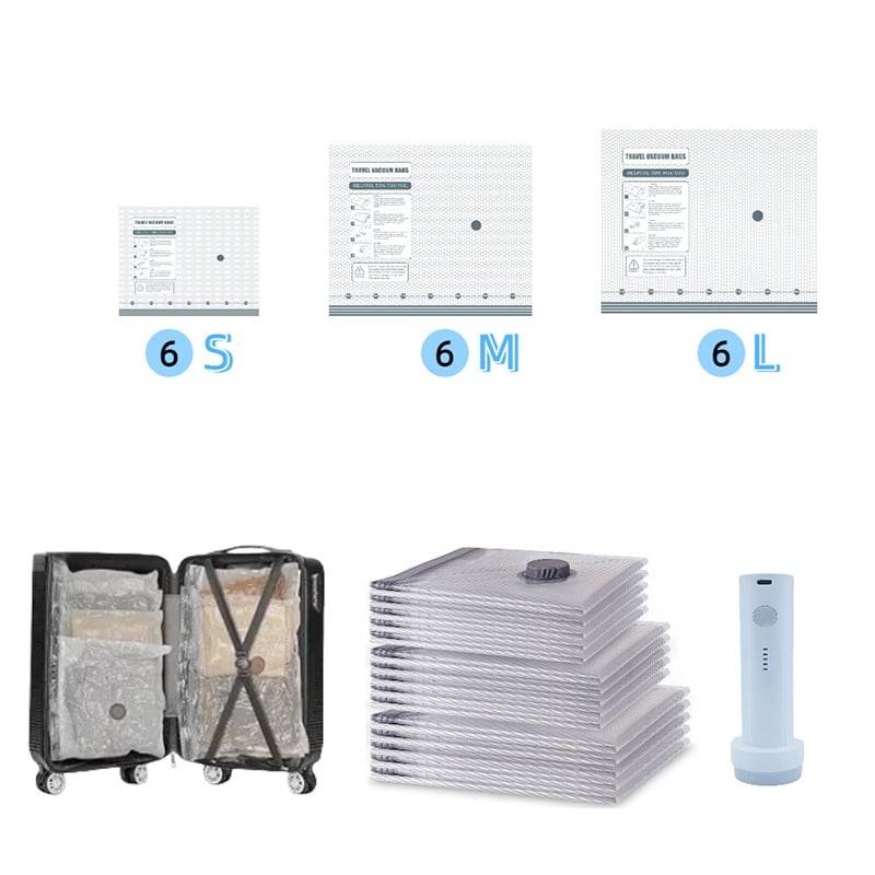 Vacuum Travel Compression Bags
