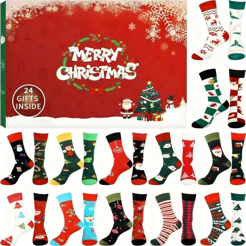 Christmas Countdown Socks Blind Box